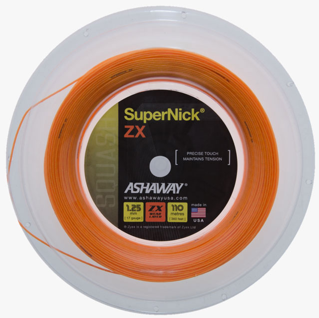 ASHAWAY SuperNick ZX - Orange - 110m - 1,25mm ASHAWAY SuperNick ZX - Orange - 110m - 1,25mm