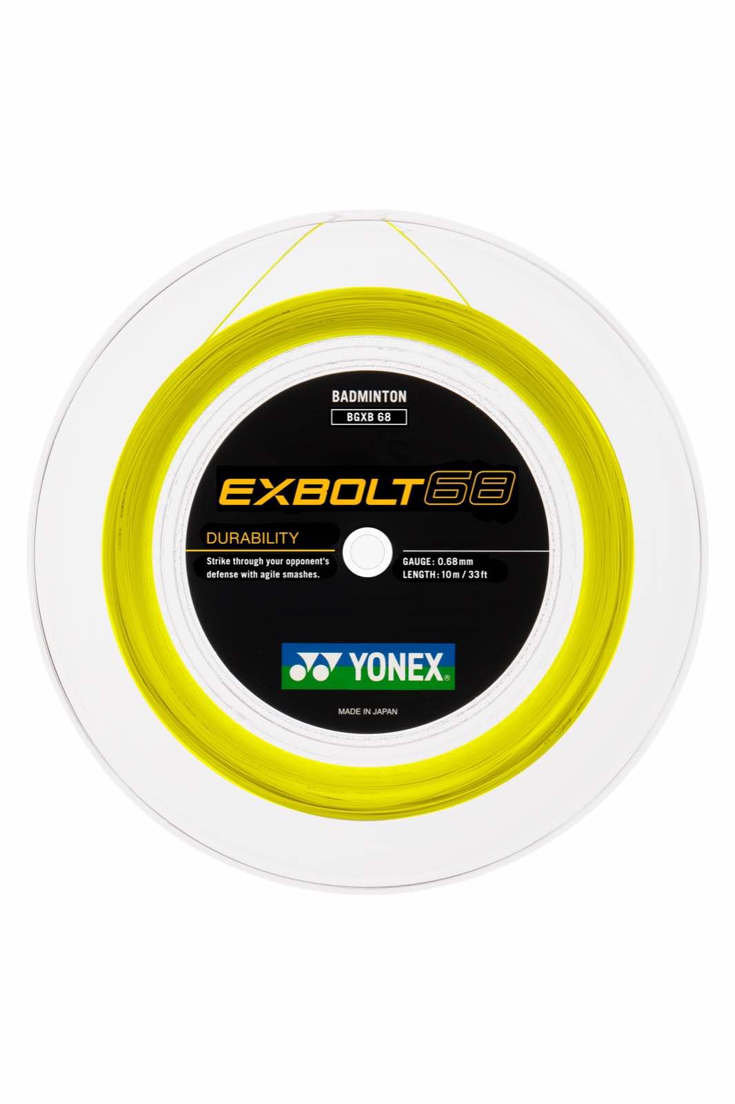 YONEX Exbolt 68 - 200m Rolle YONEX Exbolt 68 - 200m Rolle