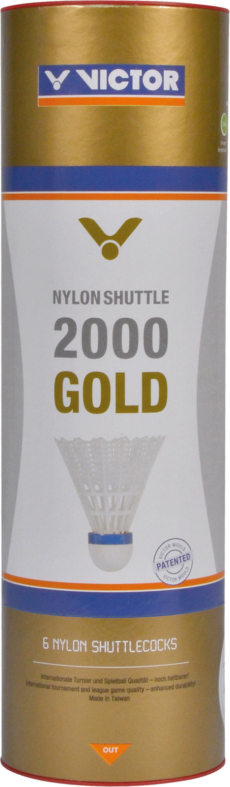 VICTOR Nylonshuttle 2000 medium/gelb