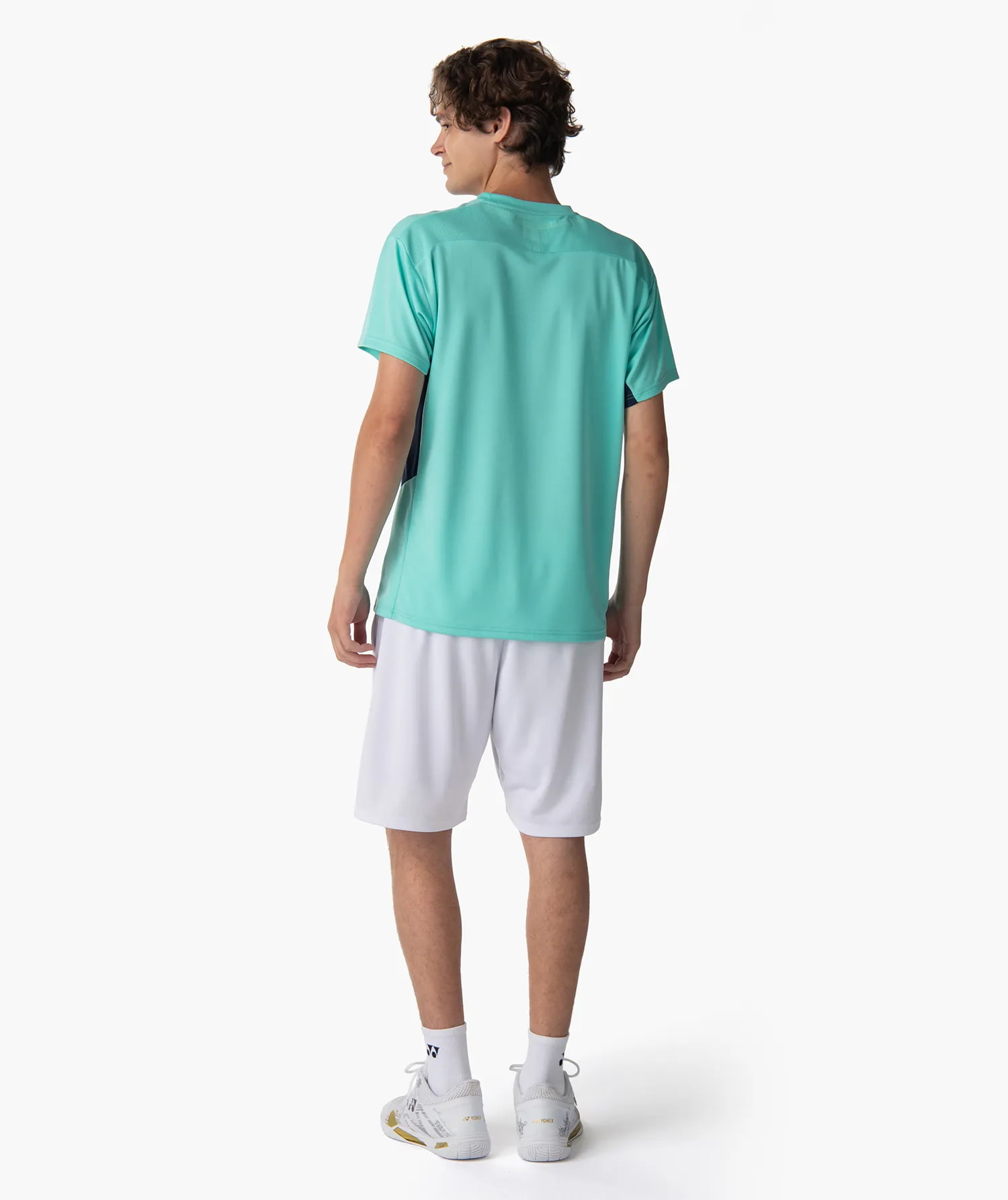 YONEX 15246 Unisex Shorts - Practice - Weiß - XL