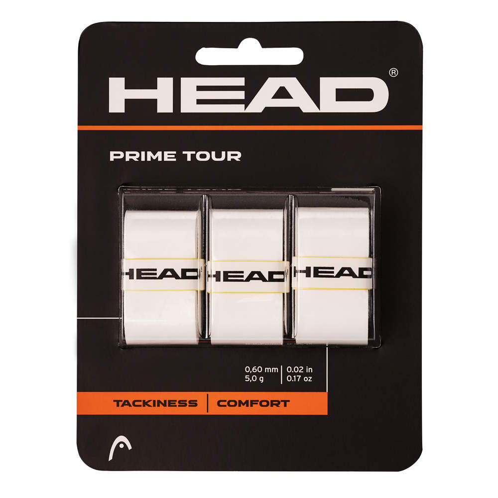 HEAD Prime Tour - 3er Pack Overgrip - Weiß