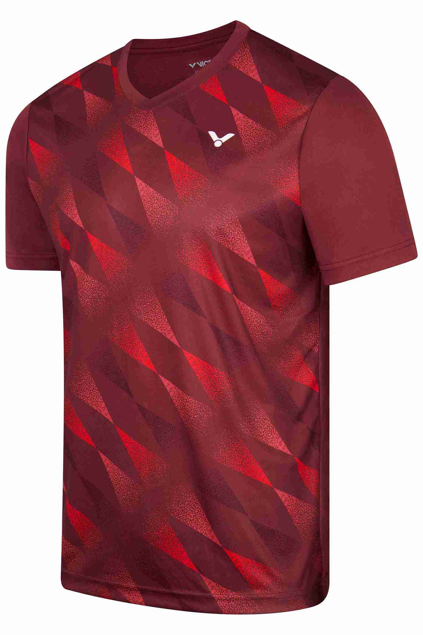 VICTOR T-Shirt T-43102D Unisex - Rot 3XL