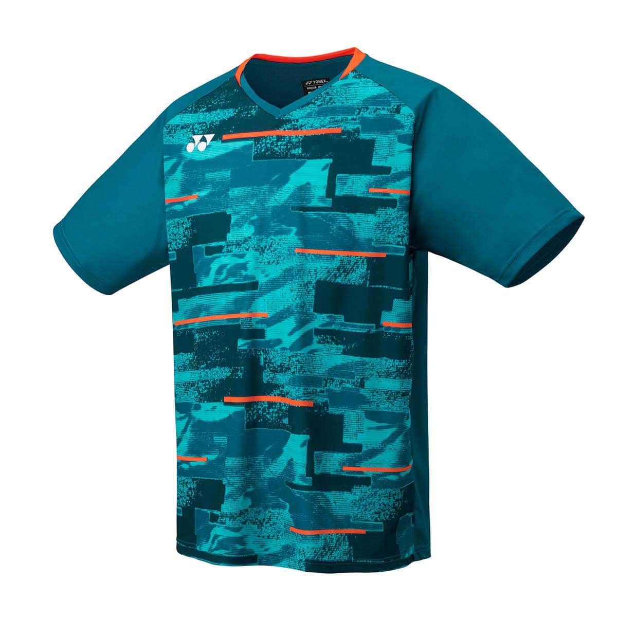 YONEX YM0034 Men’s Crew Neck Shirt – Team-Club XL - Blau/Grün
