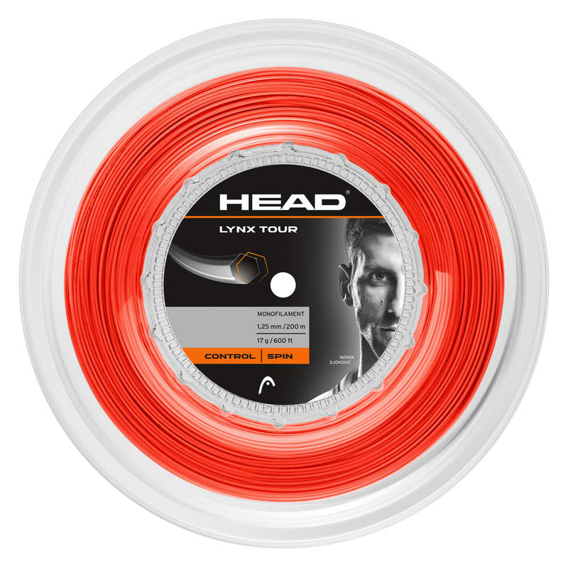 HEAD Lynx Tour - 1,25mm - Rolle - Schwarz