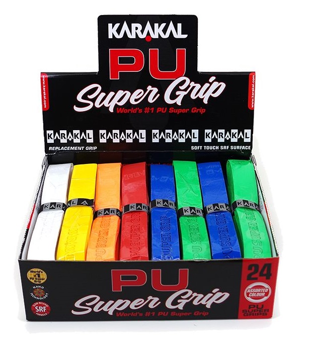 KARAKAL PU Super Grip Box 24 Pcs. Assorted KARAKAL PU Super Grip Box 24 Pcs. Assorted