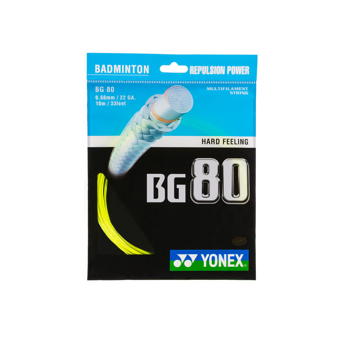 YONEX BG 80 - Gelb - Set