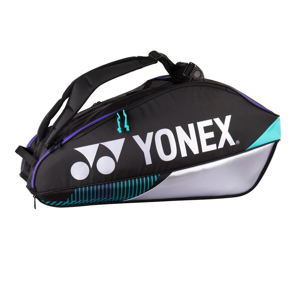 YONEX Pro Racketbag 92426EX 2024 Schwarz/Silber YONEX Pro Racketbag 92426EX 2024 Schwarz/Silber