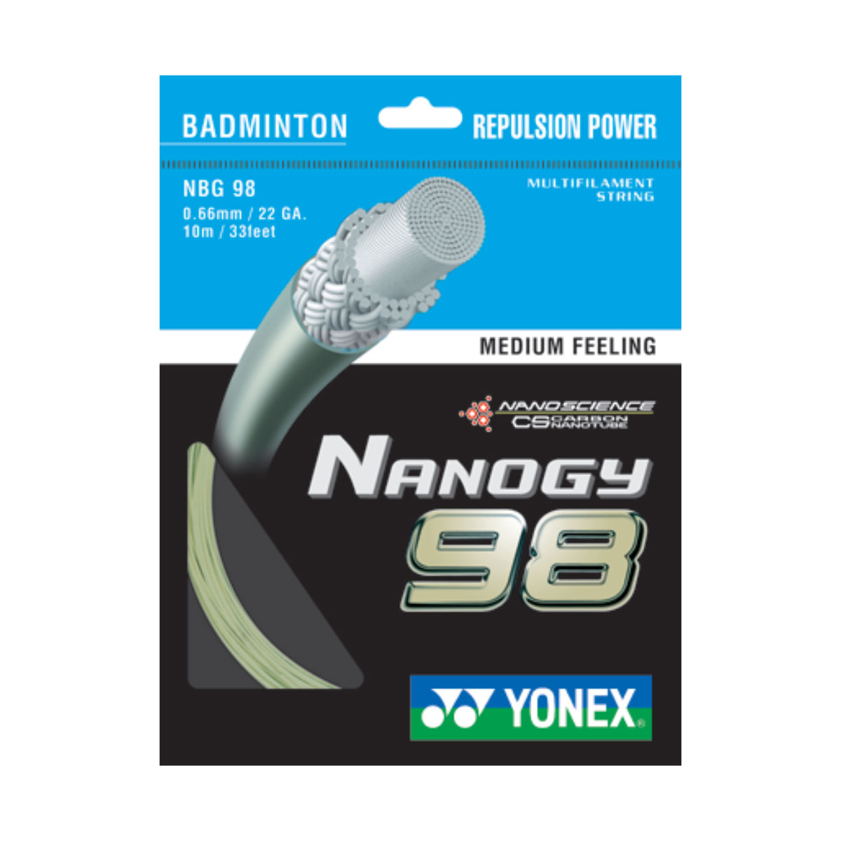 YONEX NANOGY 98 - Cosmic Gold - Set