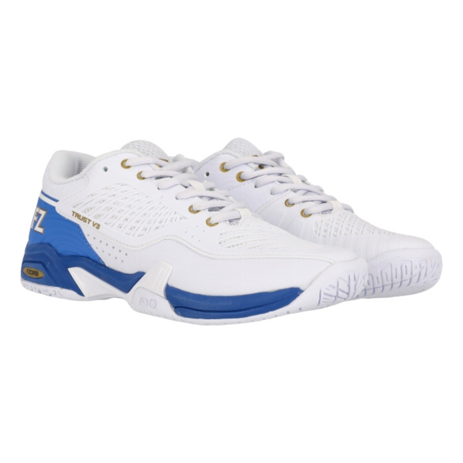 FZ FORZA Trust V3 M 1002 Weiß - Badmintonschuh - 46