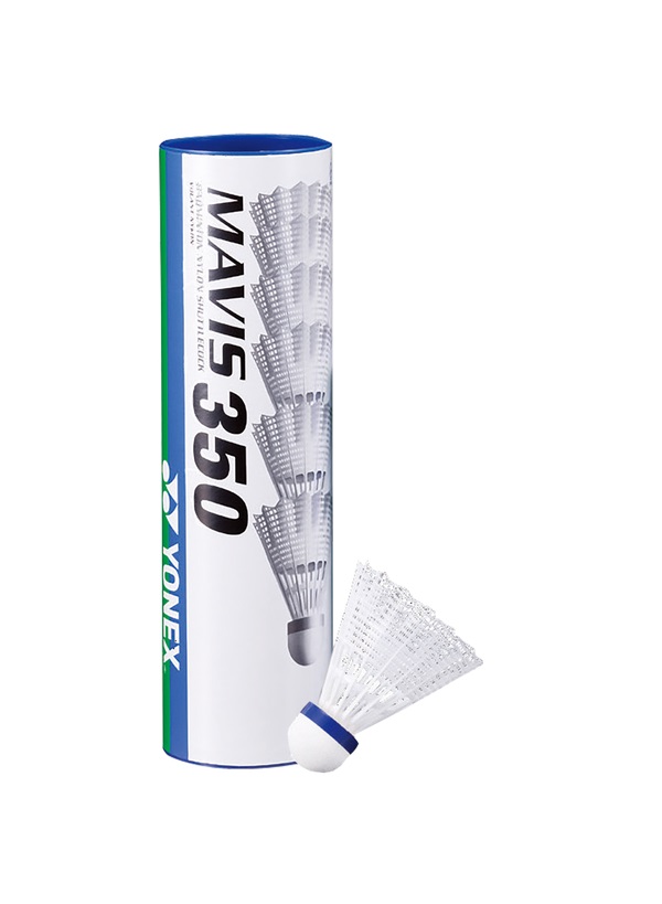YONEX Mavis 350 Nylonball Medium - Weiß YONEX Mavis 350 Nylonball Medium - Weiß