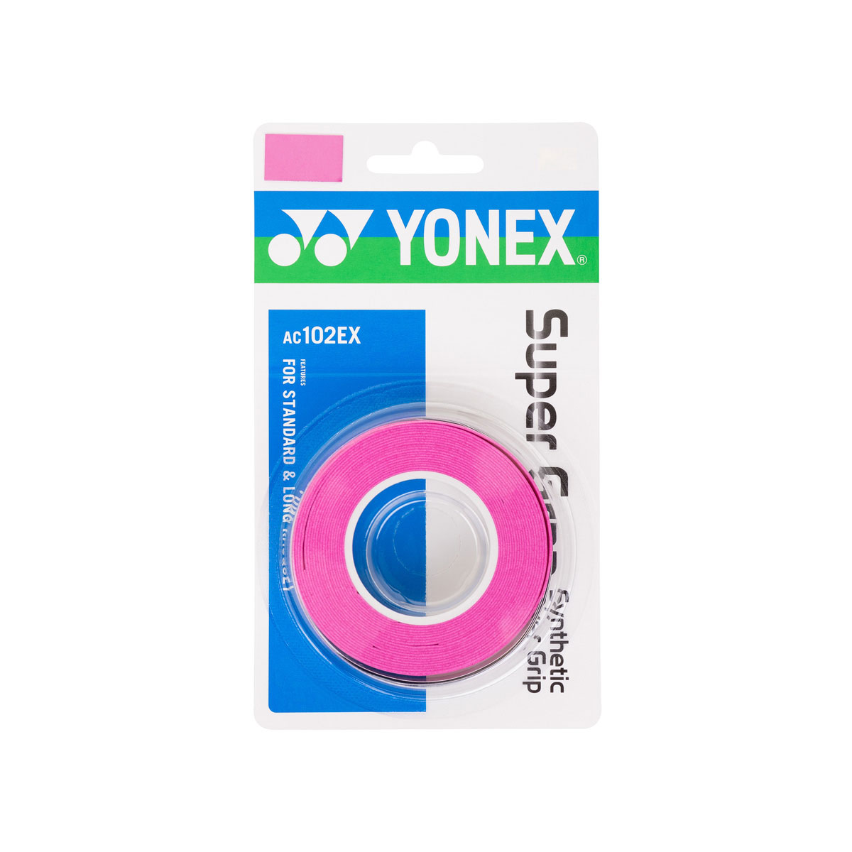 YONEX Super Grap Synthetic Over Grip 3 Stk. - Weinrot