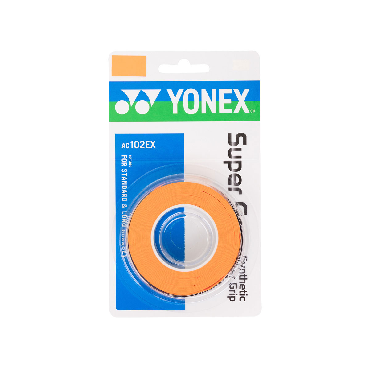 YONEX Super Grap Synthetic Over Grip 3 Stk. - Orange