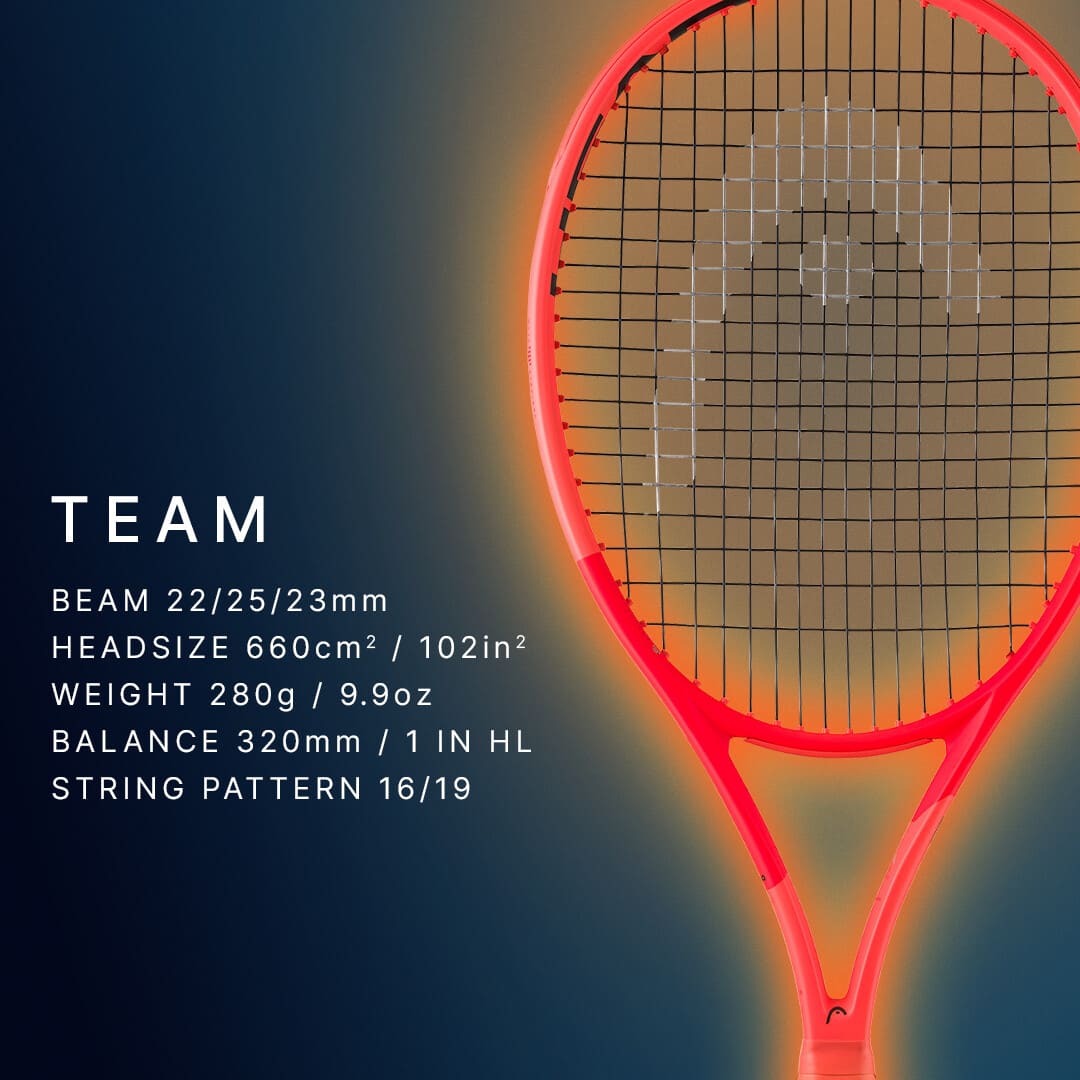 HEAD Radical Team 2025 Tennisschläger - Unbesaitet - G3