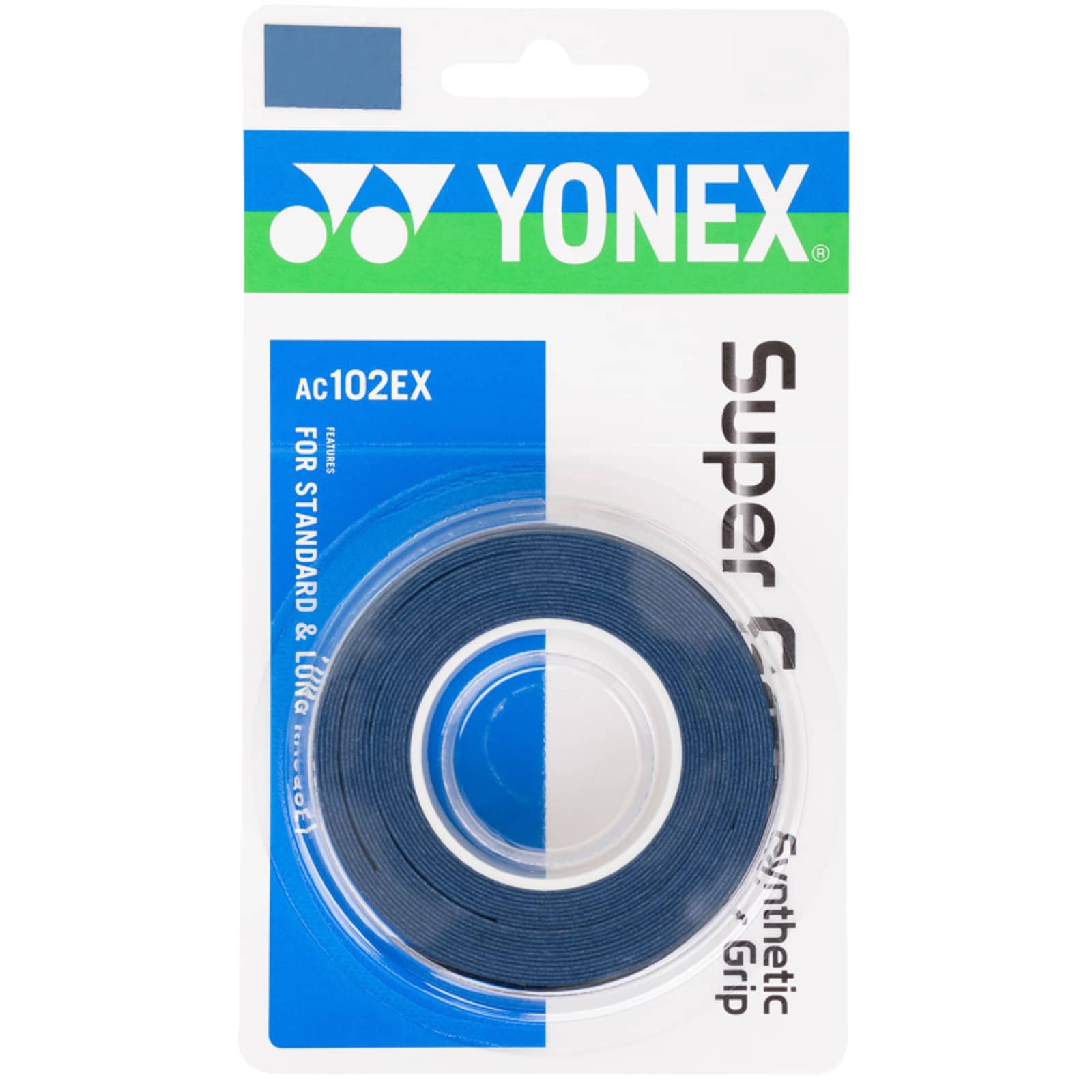 YONEX Wet Super Grap (3-er Pack) AC102 - Dunkel Blau