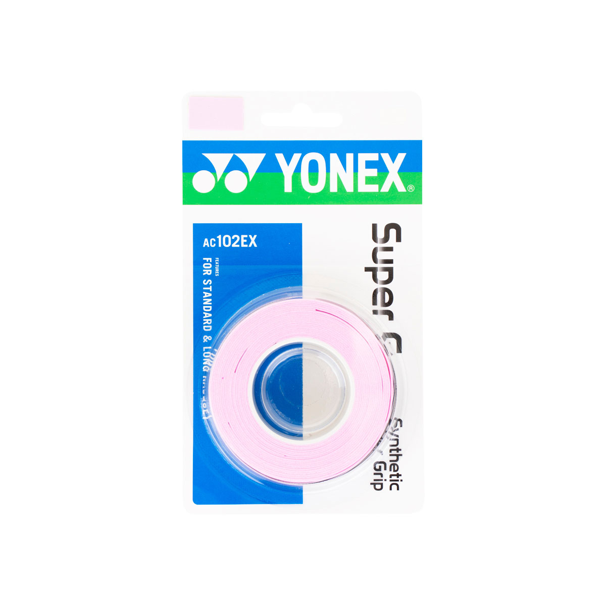 YONEX Super Grap Synthetic Over Grip 3 Stk. - Schwarz
