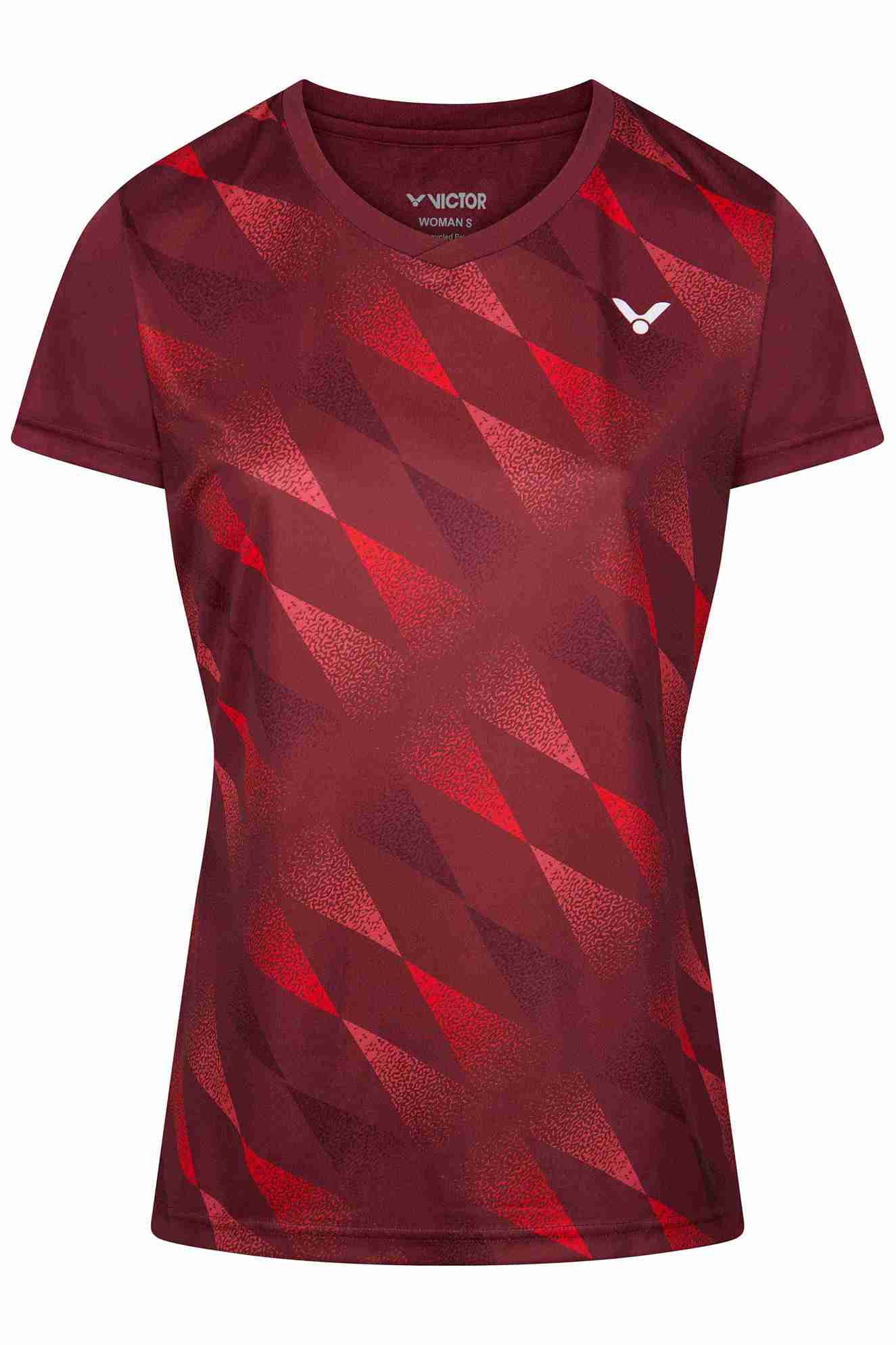 VICTOR T-Shirt T-44102D Women - Rot XS