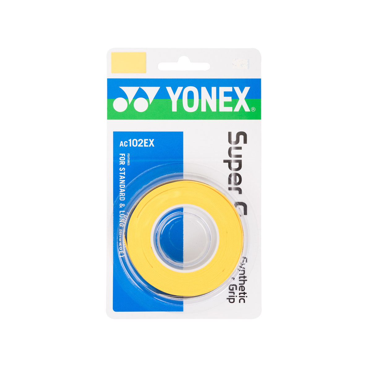 YONEX Super Grap Synthetic Over Grip 3 Stk. - Schwarz