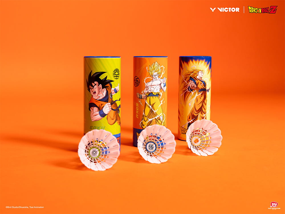 VICTOR x Dragon Ball Z Synthetic Shuttlecocks NCS VICTOR x Dragon Ball Z Synthetic Shuttlecocks NCS Grün