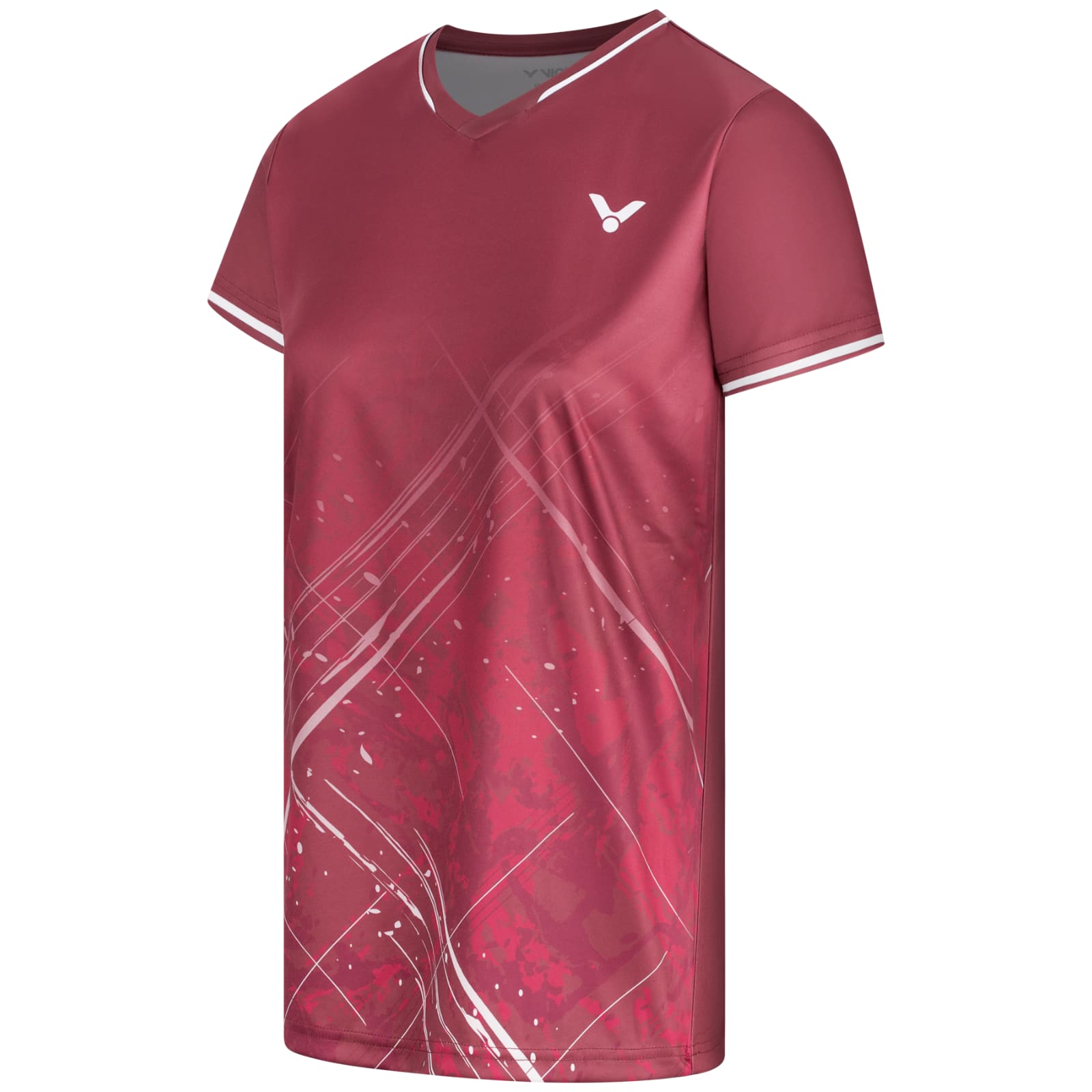 VICTOR T-Shirt T-64103 D Women - Rot - XL